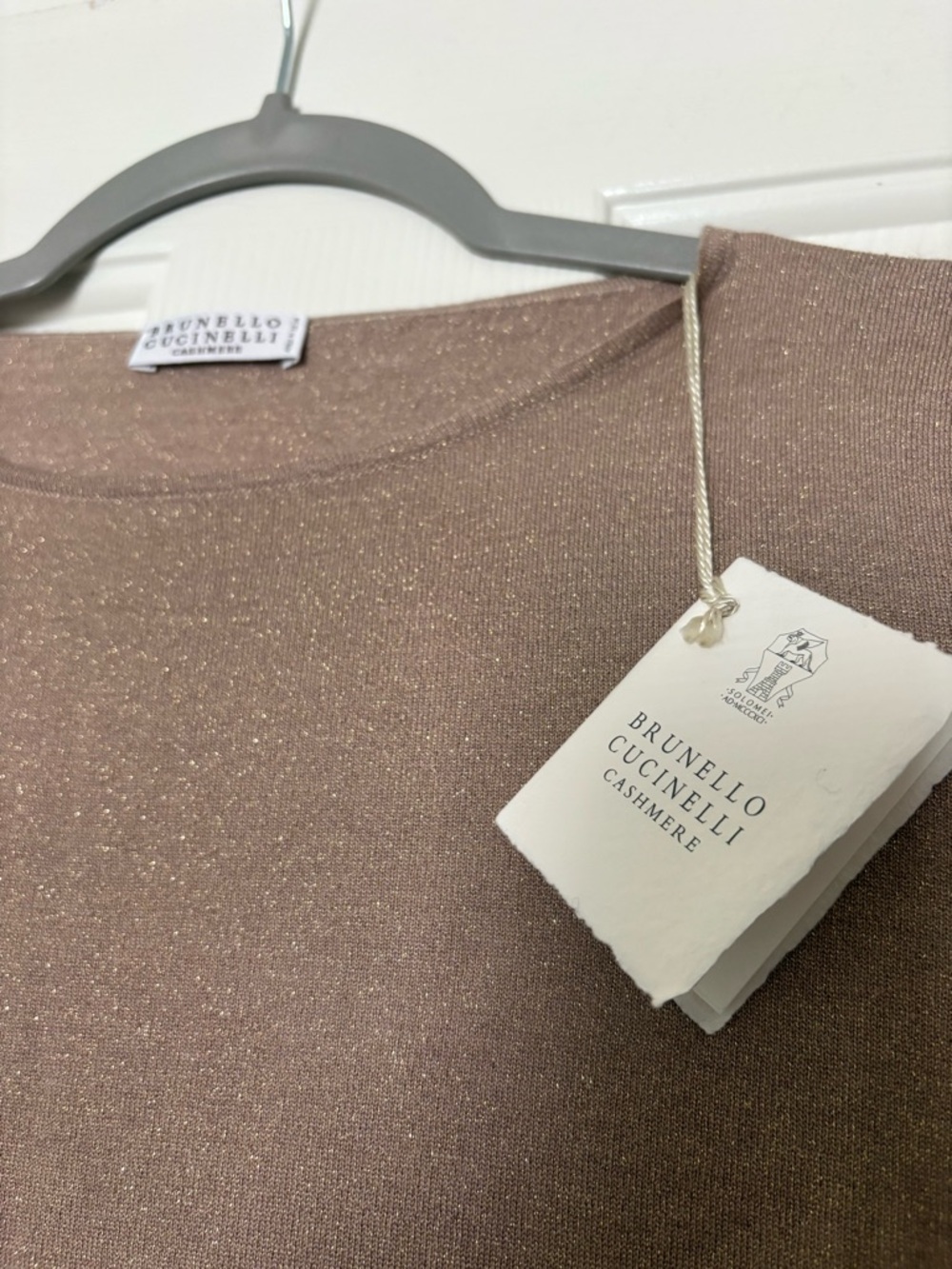 Brunello Cucinelli Cashmere Sweater top small New with tags - Picture 2 of 7